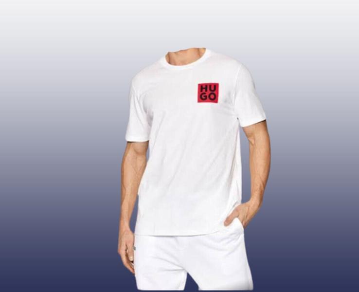Hugo Boss Men's Cotton T-Shirt Classic Crew Neck, Short Sleeve, Soft & Breathable Everyday Tee for Casual Style & Comfort