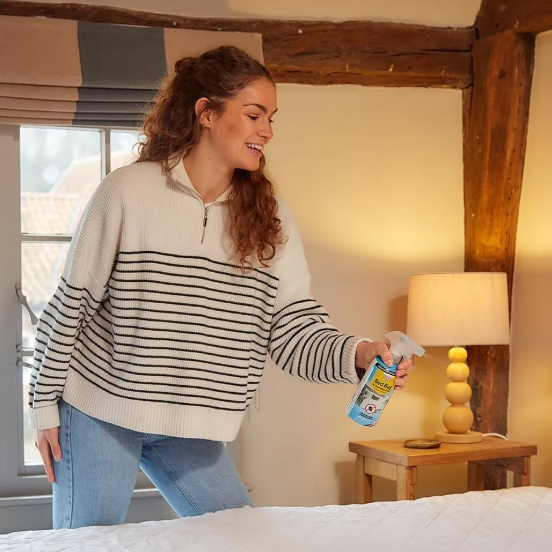 3 x Bed Bug & Dust Mite Killer Spray 500ml Bug Control Treatment Dust Repellent