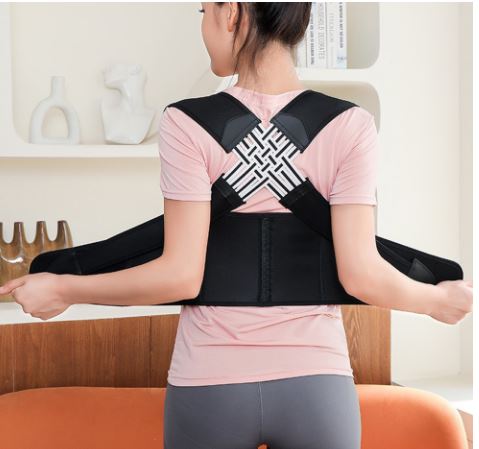 Posture Correction Strap 3D Clipping Hunchback Corrector for Women Adjustable Back Support for Better Posture and Spine Alignment