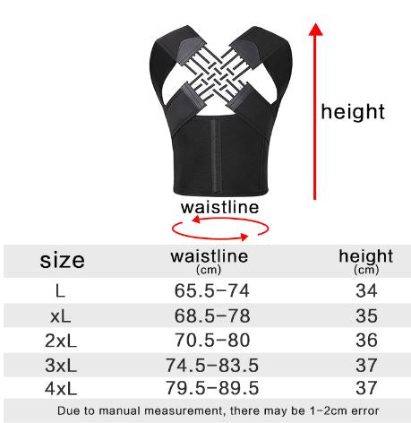 Posture Correction Strap 3D Clipping Hunchback Corrector for Women Adjustable Back Support for Better Posture and Spine Alignment