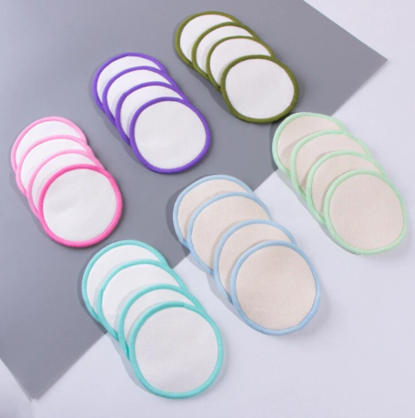 20 x Make up Remover Pads Microfiber Cleaner Puff Reusable Face Cleansing Cloth