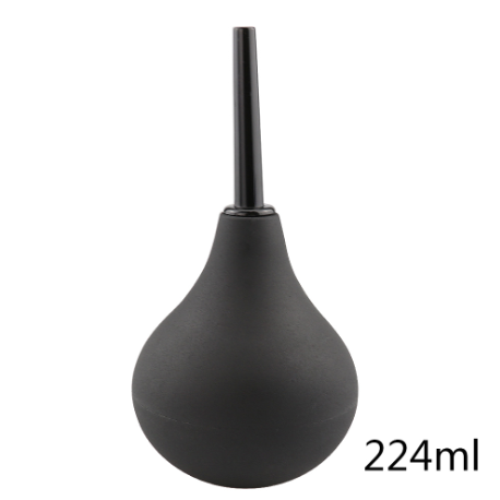 Enemator Set with Nozzle and Cleaning Brush Reusable Anal Douche for Men and Women
