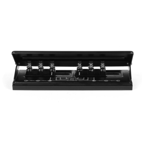 6-Hole Paper Filofax Puncher A4 A5 A6 Adjustable Metal Organiser Hole Puncher