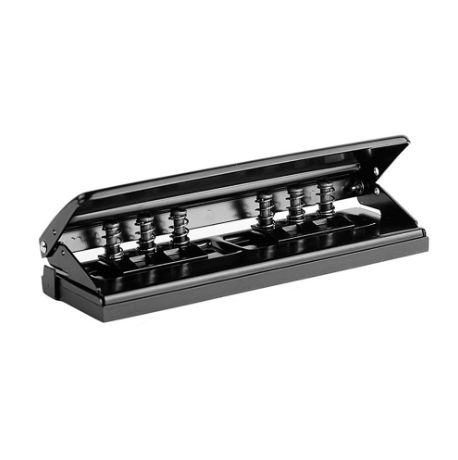 6-Hole Paper Filofax Puncher A4 A5 A6 Adjustable Metal Organiser Hole Puncher