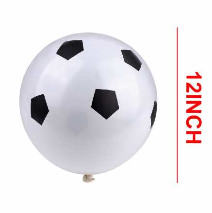 25 pcs 12inch Football Printed Latex Balloons for Party World Cup Decoration Balloon