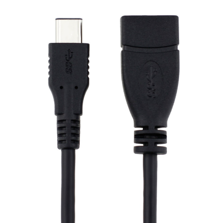 USB 3.1 Type C Male to USB 3.0 Female Adapter OTG Data Charge Cable