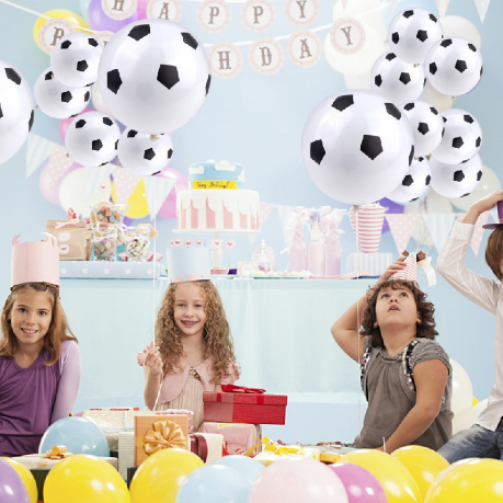 25 pcs 12inch Football Printed Latex Balloons for Party World Cup Decoration Balloon