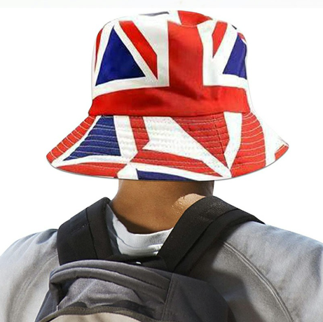 Unisex Print Reversible Bucket Hat Beach Sun Hat Aesthetic Fisherman Cap for Men Women Teens