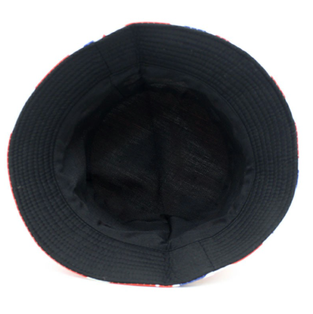 Unisex Print Reversible Bucket Hat Beach Sun Hat Aesthetic Fisherman Cap for Men Women Teens