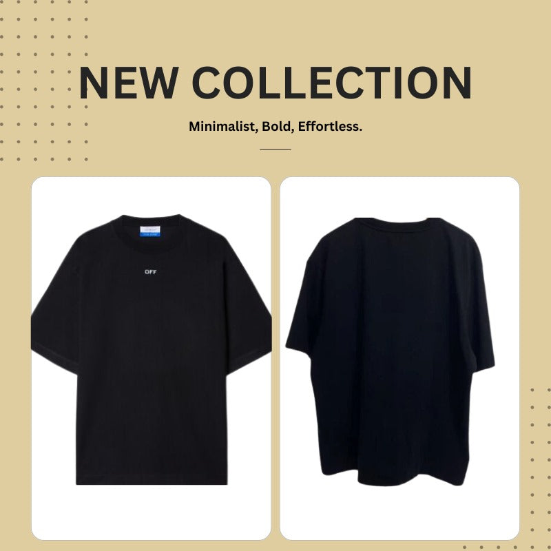 Off Short Sleev Tee shirt cotton crew neck Soft, breathable with a classic fit. Perfect for everyday wear, layering, or lounging in comfort and style