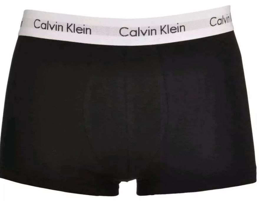 3 Pack Calvin Klein Men's Boxer Trunks 100% Authentic Cotton Underwear, Soft Stretch Fit, Premium Comfort, Classic Waistband –BWG