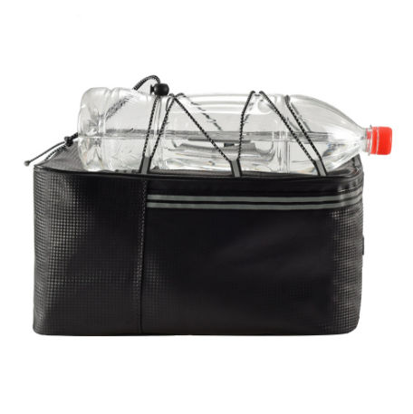 Bicycle Rear Seat Bag Waterproof Cycling Bike Pannier Reflective Rack Pack with Rain cover