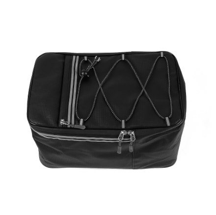 Bicycle Rear Seat Bag Waterproof Cycling Bike Pannier Reflective Rack Pack with Rain cover