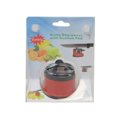 Mini Knife Sharpener Manual Sharpening Tool with Suction Pad