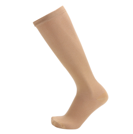 Unisex Anti-Fatigue Sport Compression Socks Varicose Vein Stocking One Pair - Skin S/M