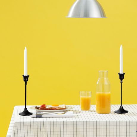 3pcs Candlestick Holder Decorative Candle Holder for Fireplace Dinning Table Home Decorations - Gold