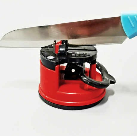 Mini Knife Sharpener Manual Sharpening Tool with Suction Pad