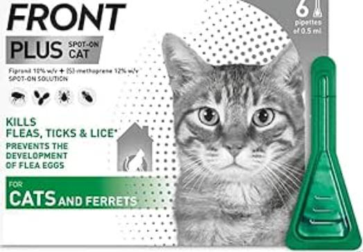 FrontLine Plus 6 Pack Pipettes Spot On Flea Treatment for Cats & Ferrets