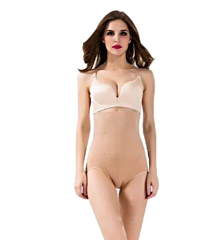 AARQ Womens Magic High Waist Slimming Knickers Briefs Firm Tummy Control Underwear Women Knickers Briefs Seamless Shapewear Shorts - Skin 3XL/4XL