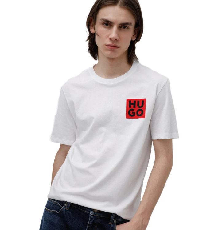 Hugo Boss Men's Cotton T-Shirt Classic Crew Neck, Short Sleeve, Soft & Breathable Everyday Tee for Casual Style & Comfort