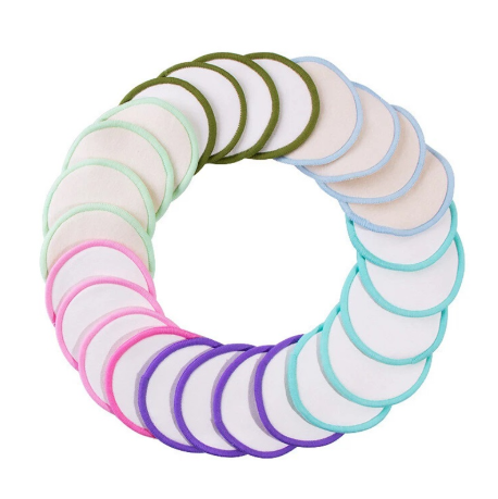20 x Make up Remover Pads Microfiber Cleaner Puff Reusable Face Cleansing Cloth