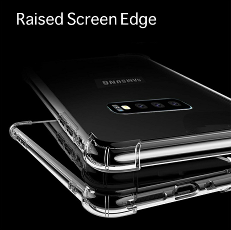 Clear TPU Back Case Soft Skin Silicone Protective Phone Case Transparent Cover for Samsung Galaxy S10