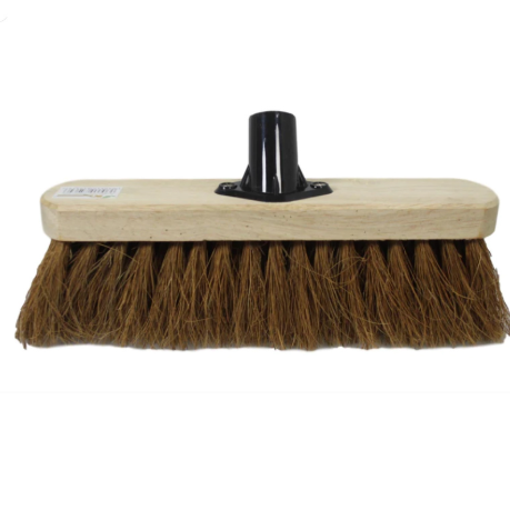 12 Inch Soft Coco Broom Head for Home Garden Use