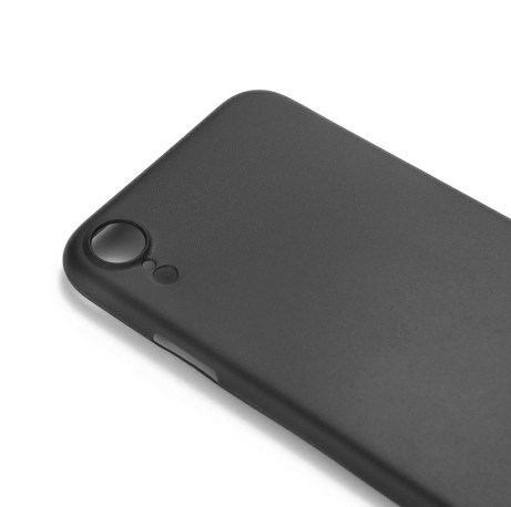 5 X PC Frosted Grind Ultra Thin Hard Case Back Cover Shell for iPhone XR - Black