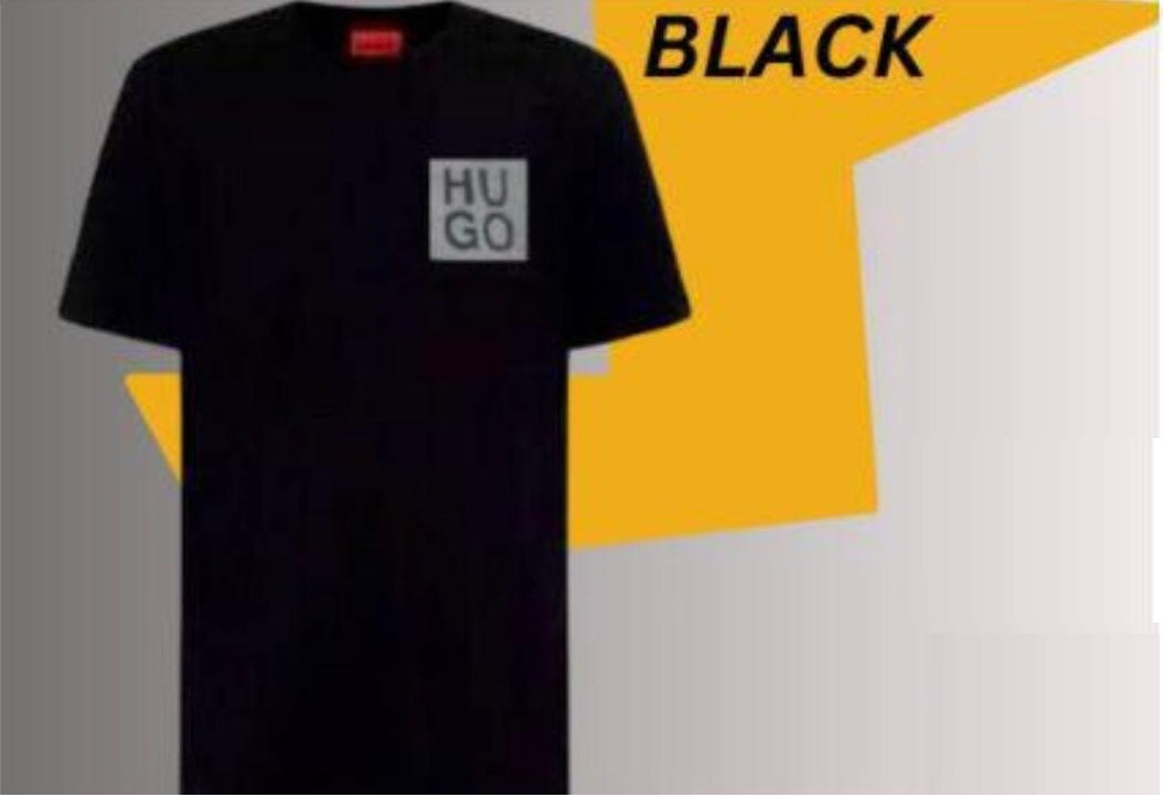 Hugo Boss Men's Cotton T-Shirt – Classic Crew Neck, Short Sleeve, Soft & Breathable Everyday Tee for Casual Style & Comfort