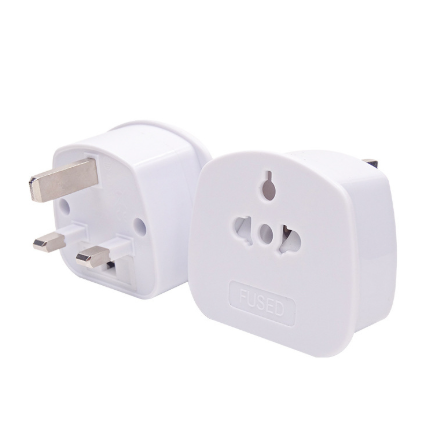 US EU To UK Tourist Travel Adaptor AUS/EU/USA/CHINA To UK 3 Pin Plug