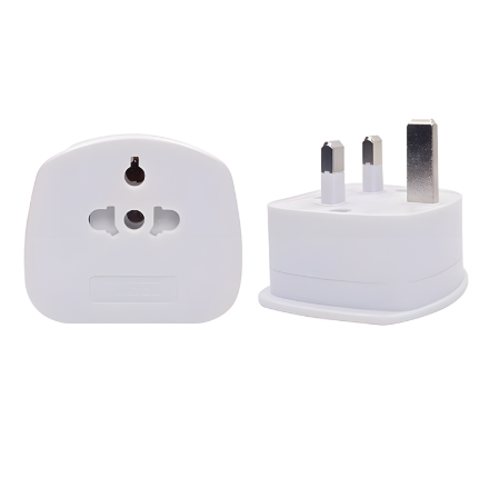 US EU To UK Tourist Travel Adaptor AUS/EU/USA/CHINA To UK 3 Pin Plug