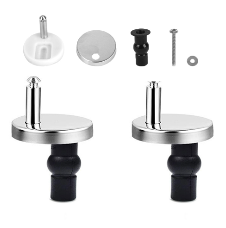 4pcs Quality Top Fix WC Toilet Seat Hinge Fittings Quick Release Hinges