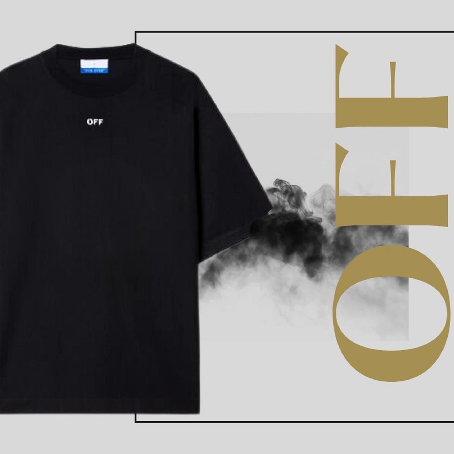 Off  Short Sleev Tee shirt cotton crew neck Soft, breathable  with a classic fit. Perfect for everyday wear, layering, or lounging in comfort and style