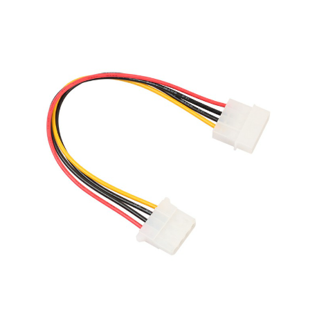 4Pin IDE MOLEX Male to Female PC Power Supply Extension Cable