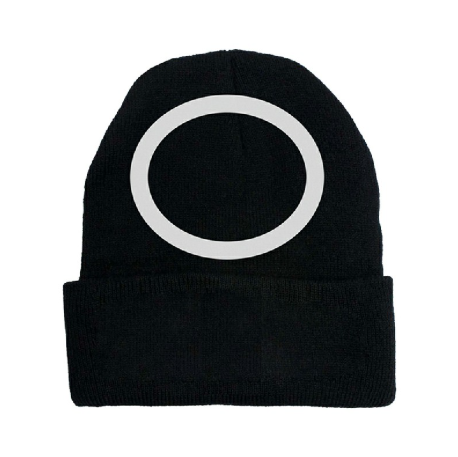 Mens Womens Beanie Knitted Hat Halloween Party Cosplay Costume - Circles