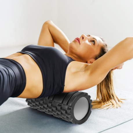 Foam Fitness Roller Deep Tissue Massage Roller Muscle Trigger Point Massager for Sore Muscles Recovery