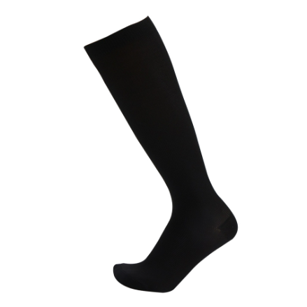 Unisex Anti-Fatigue Sport Compression Socks Varicose Vein Stocking One Pair - Black S/M