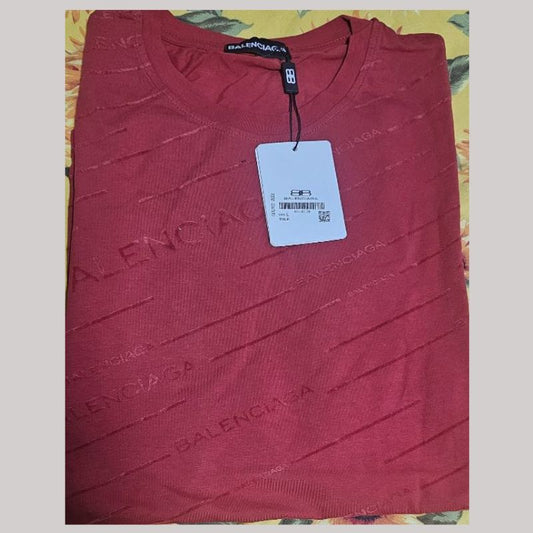 Balenciaga Classic Crew Neck T-Shirt – Soft Feel, Signature Logo, Casual Fit, Sustainable Cotton Tee for Everyday Premium Comfort & Timeless Style- Large